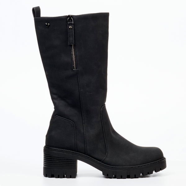 Butterfly Feet Detroit 1 High Boots - Black