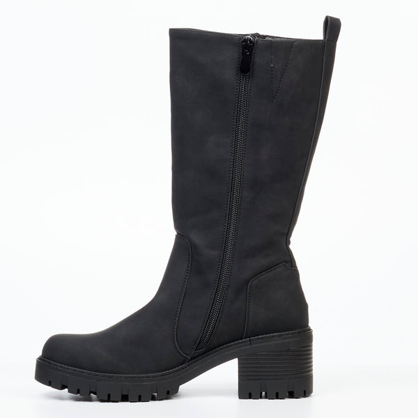 Butterfly Feet Detroit 1 High Boots - Black