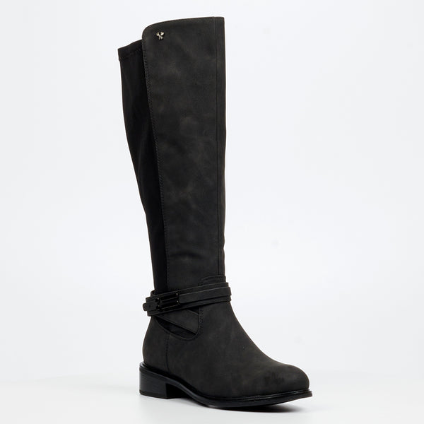 Butterfly Feet Huda 19 Boots - Black