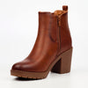 Butterfly Feet Esther 7 Gusset Ankle Boot - Tan