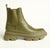 Alessio Rochel Chunky Fashion Boot - Olive-Alessio-Buy shoes online