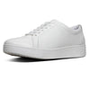 Fit Flop Rally Leather Sneaker - White-Fit Flop-Buy shoes online