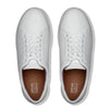 Fit Flop Rally Leather Sneaker - White-Fit Flop-Buy shoes online