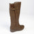 Franco Rossi Diana Low Wedge Boot - Brown-Franco Rossi-Buy shoes online