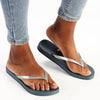 Ipanema Basic Thong Sandals - Grey/Silver-Ipanema-Buy shoes online
