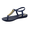 Ipanema Thong Sandals - Navy/Yellow-Ipanema-Buy shoes online