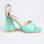 Madison Addison Ankle Chain Sandals - Green-Madison Heart of New York-Buy shoes online