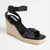Madison Annabella Espadrille Wedge - Black-Madison Heart of New York-Buy shoes online