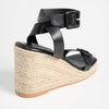 Madison Annabella Espadrille Wedge - Black-Madison Heart of New York-Buy shoes online