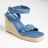 Madison Annabella Espadrille Wedge - Denim-Madison Heart of New York-Buy shoes online