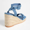 Madison Annabella Espadrille Wedge - Denim-Madison Heart of New York-Buy shoes online