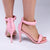 Madison Ava Puffy Strappy Sandals - Blush Pink-Madison Heart of New York-Buy shoes online