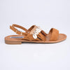 Madison Carter Fringe Sandals - Camel-Madison Heart of New York-Buy shoes online