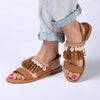 Madison Carter Fringe Sandals - Camel-Madison Heart of New York-Buy shoes online