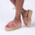 Madison Cherish Rope Espadrilles - Dark Blush-Madison Heart of New York-Buy shoes online