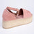 Madison Clarke Open Toe Espadrille Platforms - Blush-Madison Heart of New York-Buy shoes online