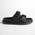 Madison Crystal Platform Sandals - Black-Madison Heart of New York-Buy shoes online