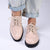 Madison Darcy Lace Up Brogue - Nude-Madison Heart of New York-Buy shoes online