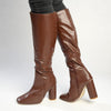 Madison Gilly Long Boots - Chocolate-Madison Heart of New York-Buy shoes online