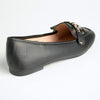 Madison Kerri Metal Trim Loafer - Black-Madison Heart of New York-Buy shoes online