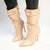 Madison Kessa Rouched Stiletto Boot - Nude-Madison Heart of New York-Buy shoes online