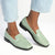 Madison Kim Loafer with Saddle - Sage-Madison Heart of New York-Buy shoes online