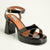 Madison Lesi Platform Block Heel - Black-Madison Heart of New York-Buy shoes online
