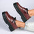 Madison Lex Lace Up Brogue Shoe - Burgundy-Madison Heart of New York-Buy shoes online