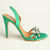 Madison Liza Heel Sandals - Green-Madison Heart of New York-Buy shoes online