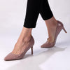 Madison Lucy Penny Court Heels - Misty Rose-Madison Heart of New York-Buy shoes online