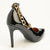 Madison Lulu Ankle Chain Court Heels - Black-Madison Heart of New York-Buy shoes online