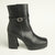 Madison Milo Platform Block Heel Boot - Black-Madison Heart of New York-Buy shoes online