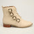 Madison Simantha Buckled Ankle Boot - Off White-Madison Heart of New York-Buy shoes online