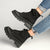 Madison Tiana Canvas Boot - Black-Madison Heart of New York-Buy shoes online