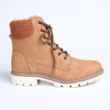 Madison Timber Lace-Up Boots - Tan-Madison Heart of New York-Buy shoes online