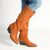 Madison Western Cowboy Boots - Tan-Madison Heart of New York-Buy shoes online