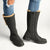 Pierre Cardin Jessie Fur Lined Boot - Black-Pierre Cardin-Buy shoes online