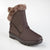 Pierre Cardin Karen Eskimo Fur Collar Boot - Chocolate Mono-Pierre Cardin-Buy shoes online